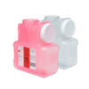 1 gallon red and white sharps containers