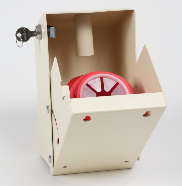 1 qt Cabinet Powder Coated  Amber - Image 3
