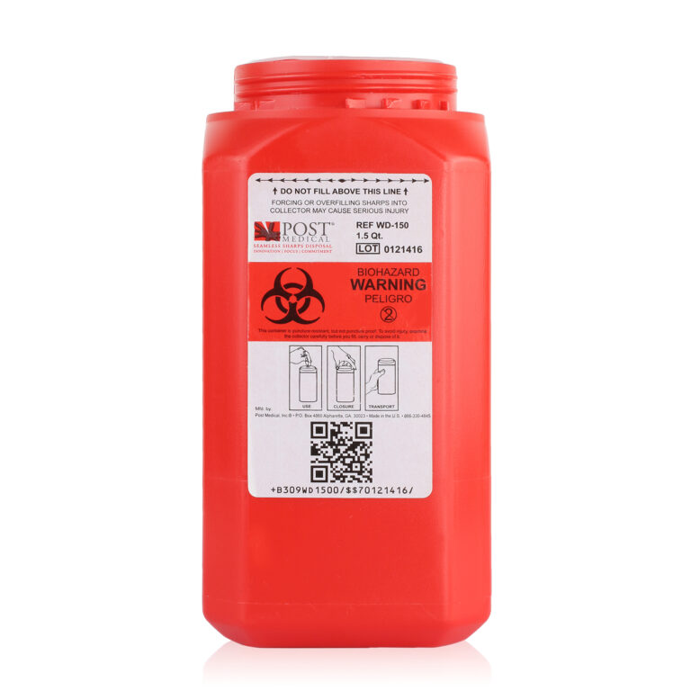 Starter Kit: 1.5 Quart Sharps Containers & Cabinet - Image 2