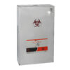 2.5 Gal Grey Powder Coated Cabinet